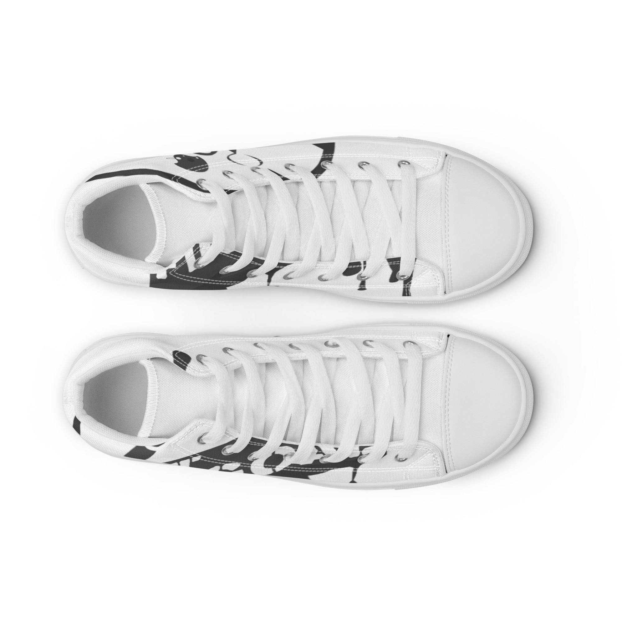 Men’s high top canvas shoes