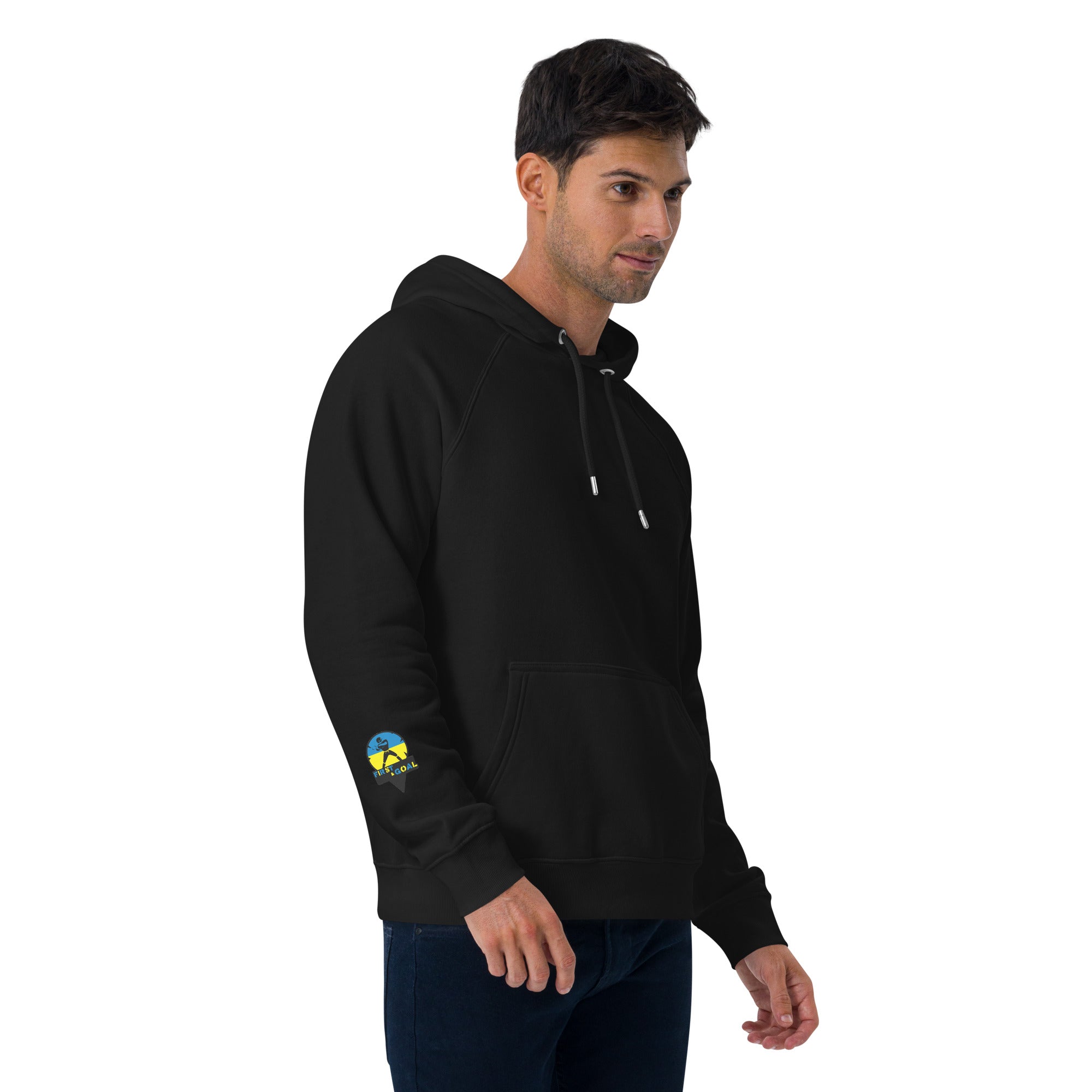 Unisex eco raglan hoodie