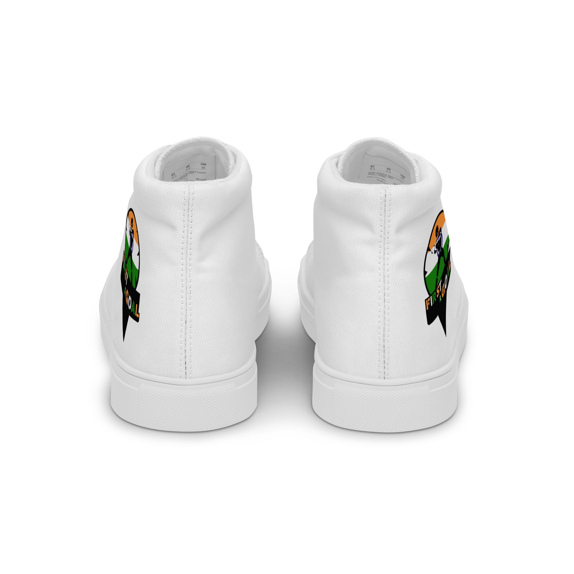 Women’s high top canvas shoes