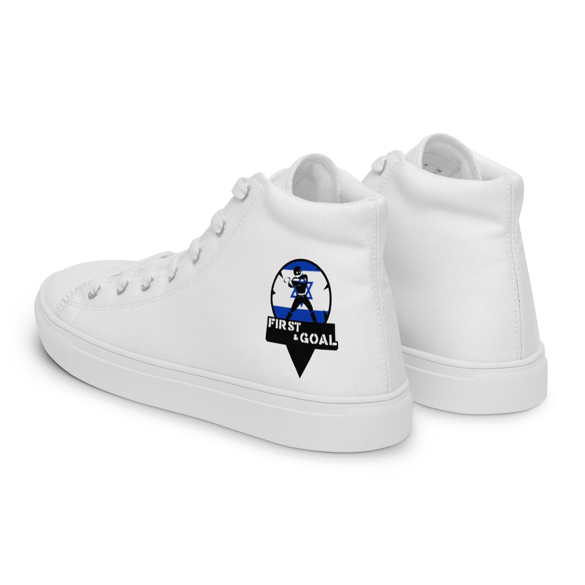 Women’s high top canvas shoes