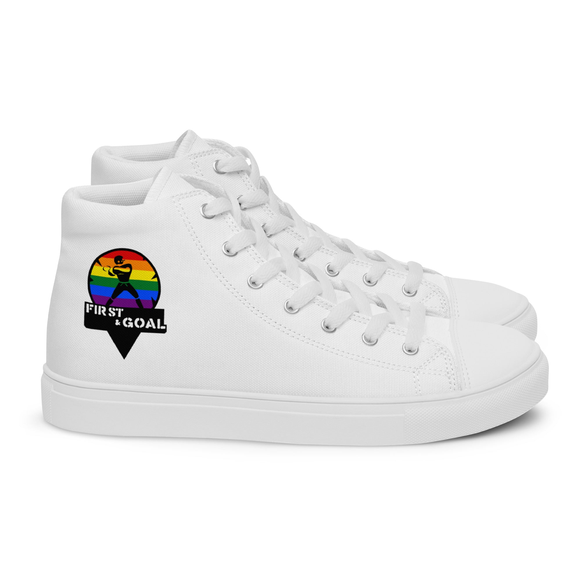 Women’s high top canvas shoes