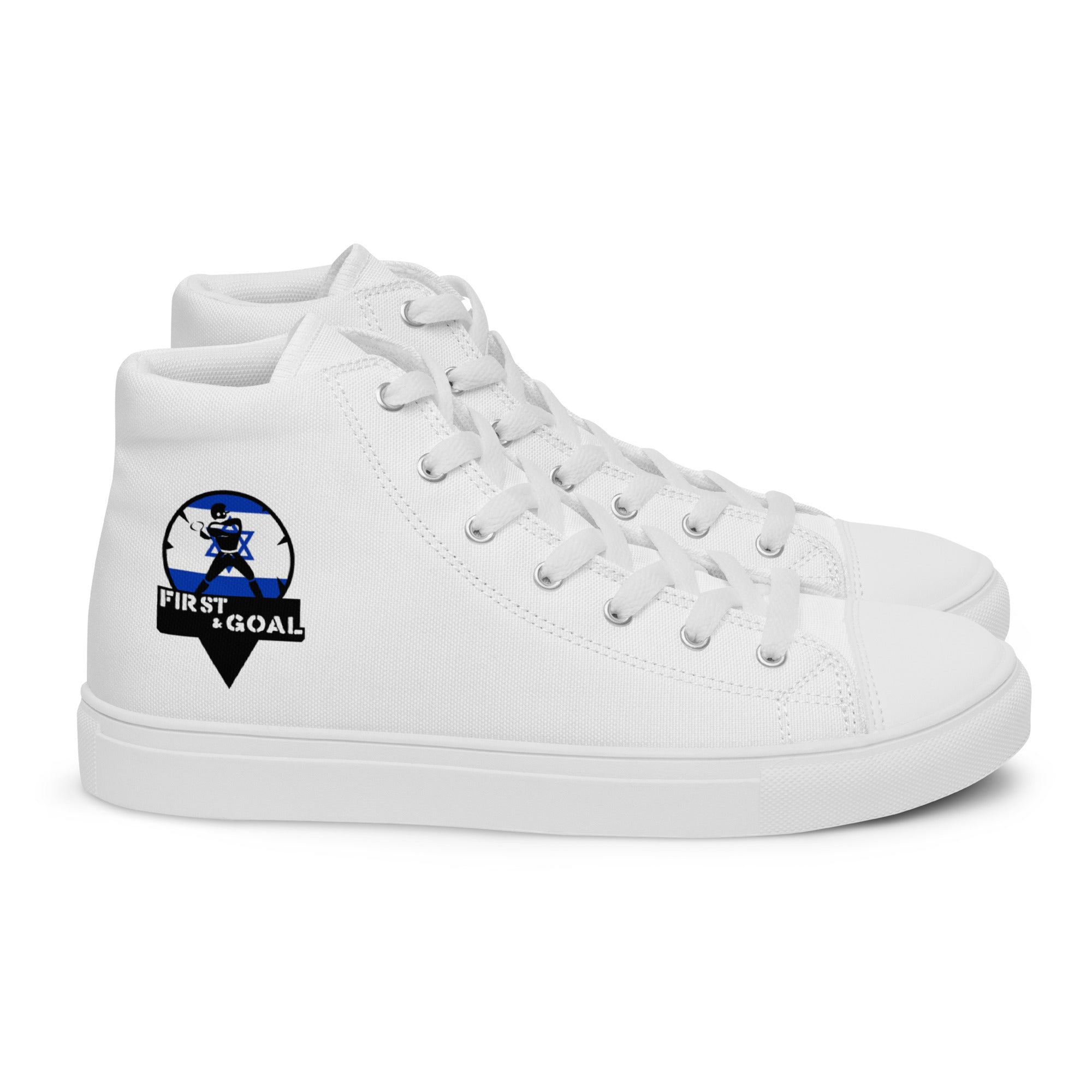 Women’s high top canvas shoes