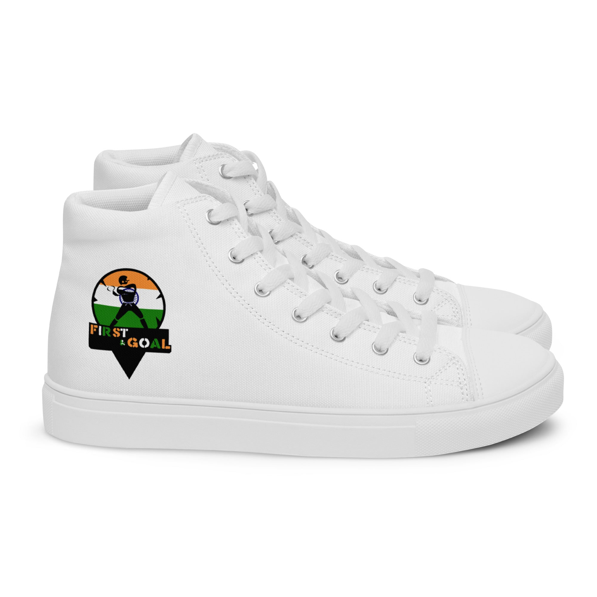 Women’s high top canvas shoes