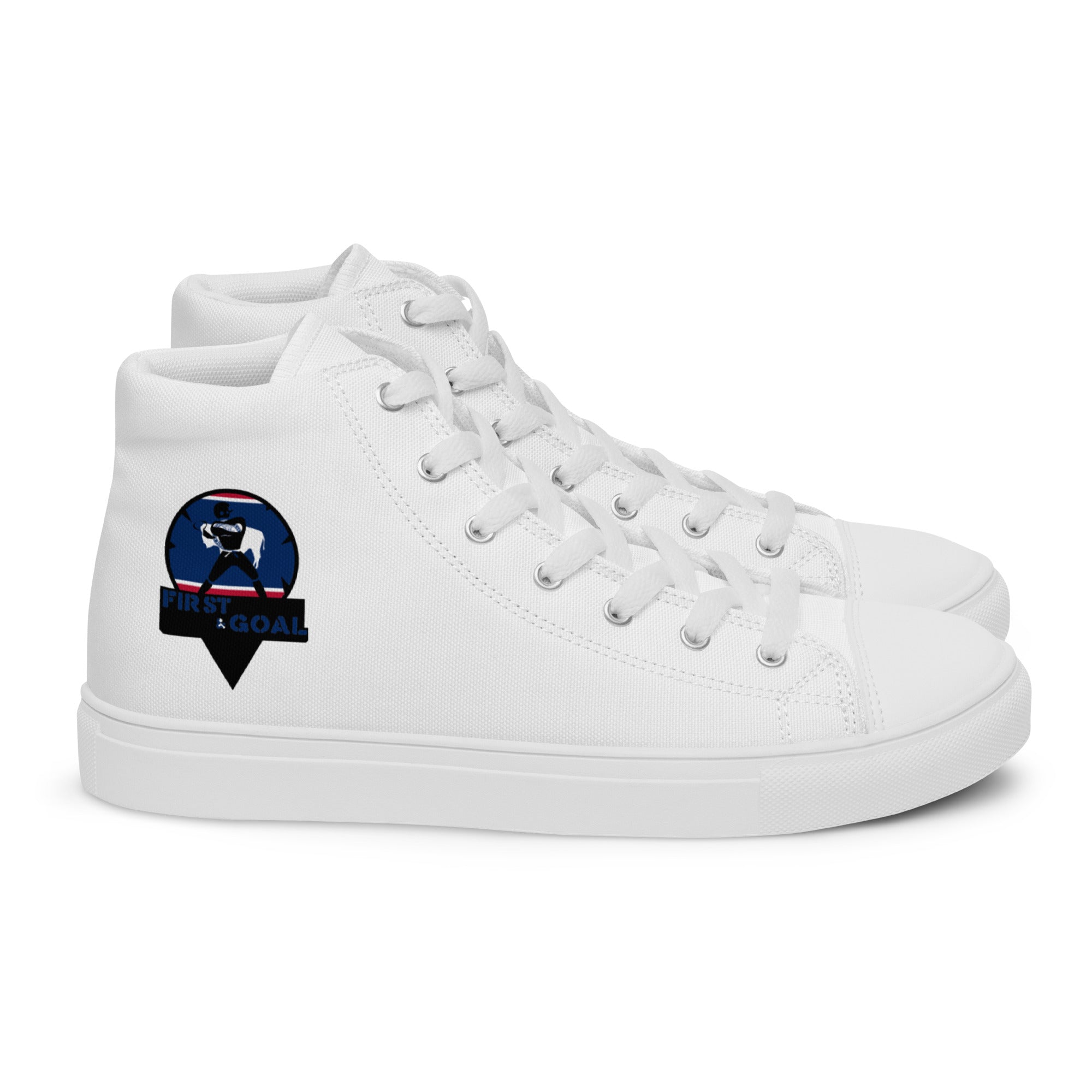 Women’s high top canvas shoes