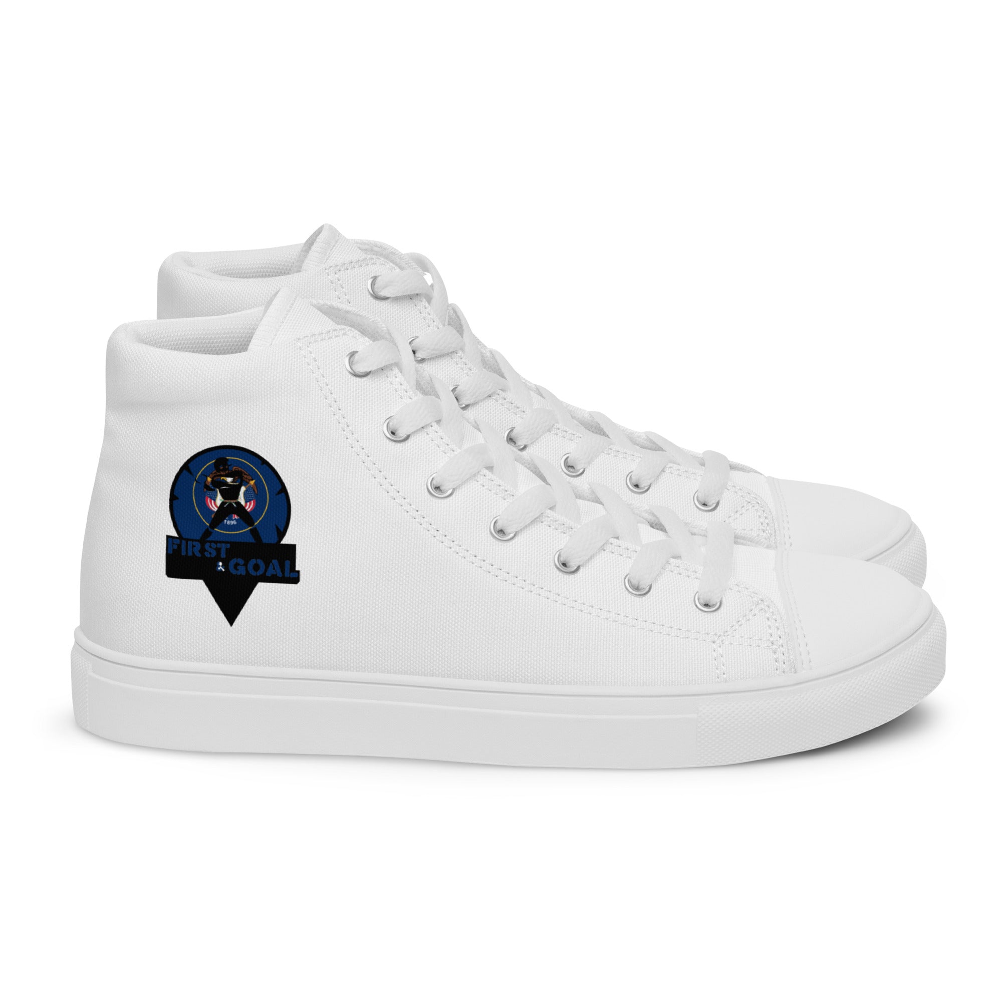 Women’s high top canvas shoes