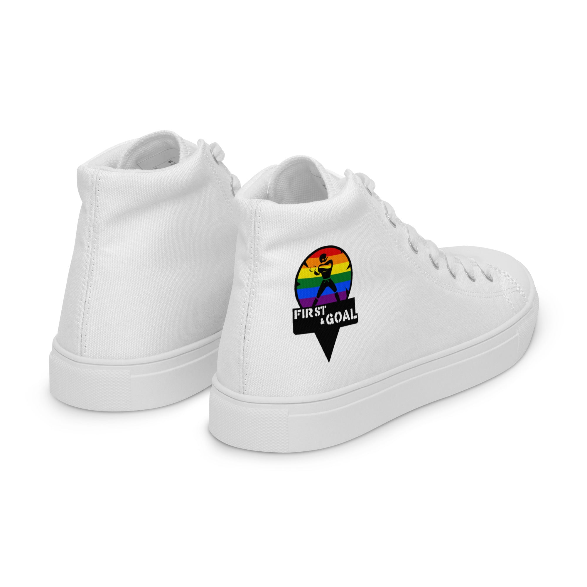 Women’s high top canvas shoes