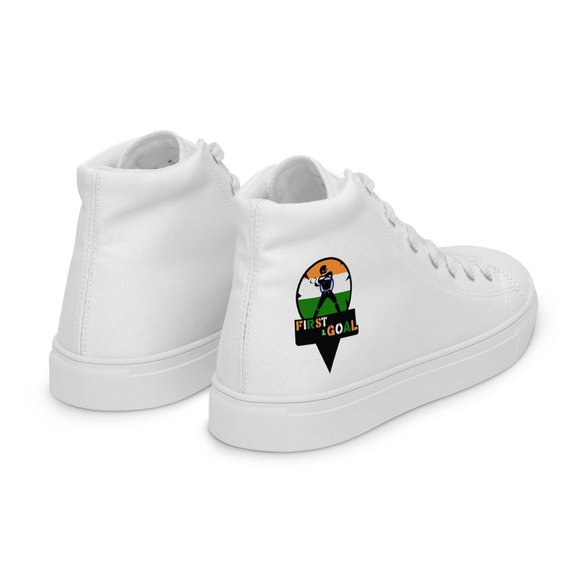 Women’s high top canvas shoes
