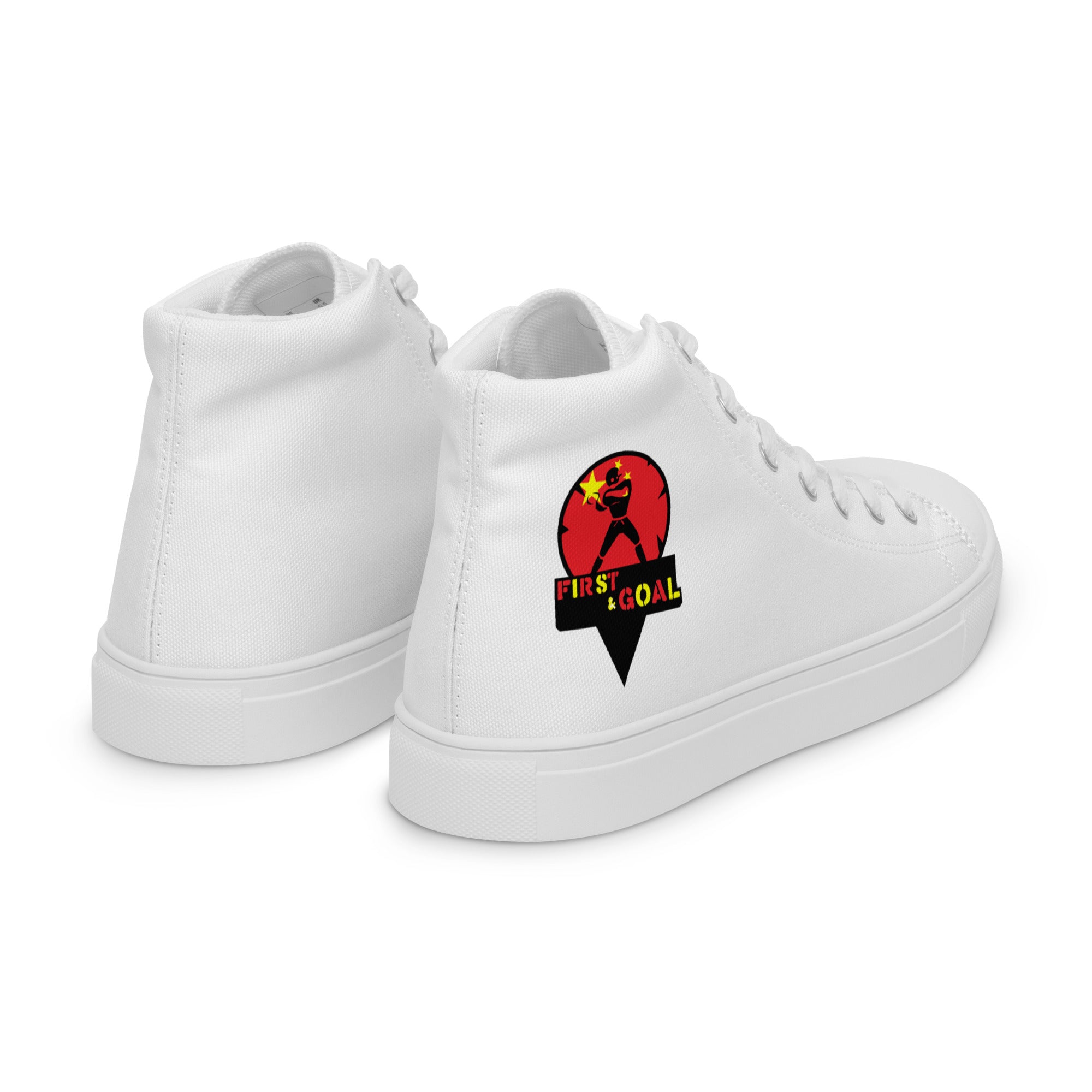 Women’s high top canvas shoes
