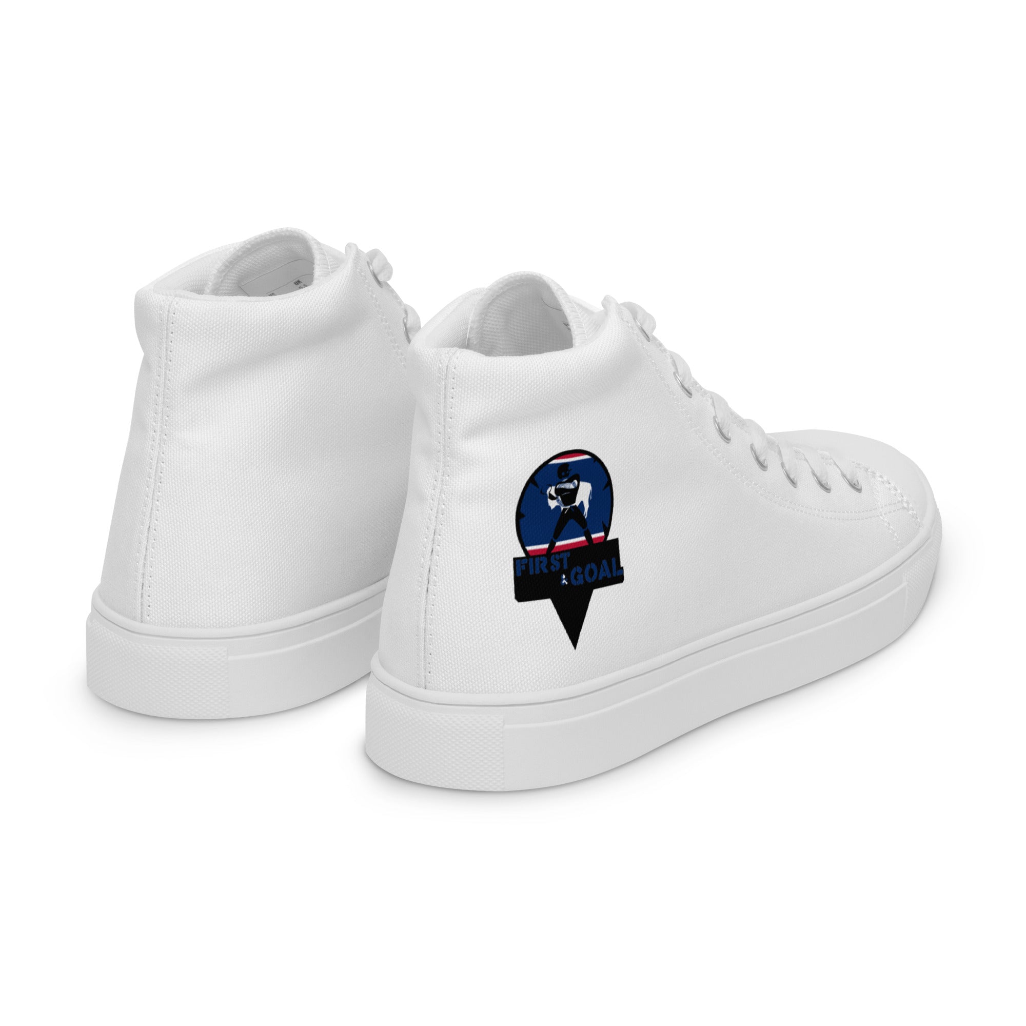 Women’s high top canvas shoes