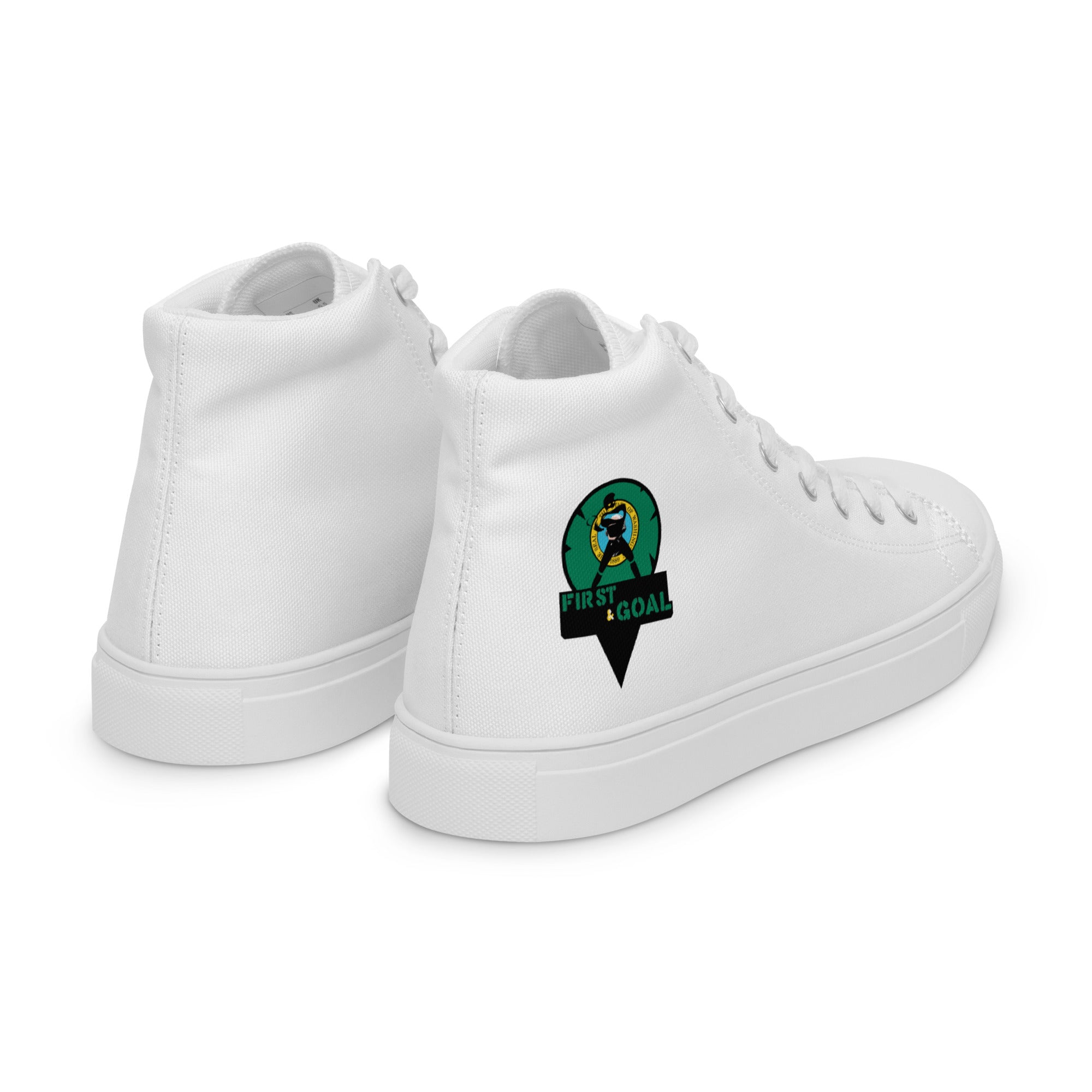 Women’s high top canvas shoes