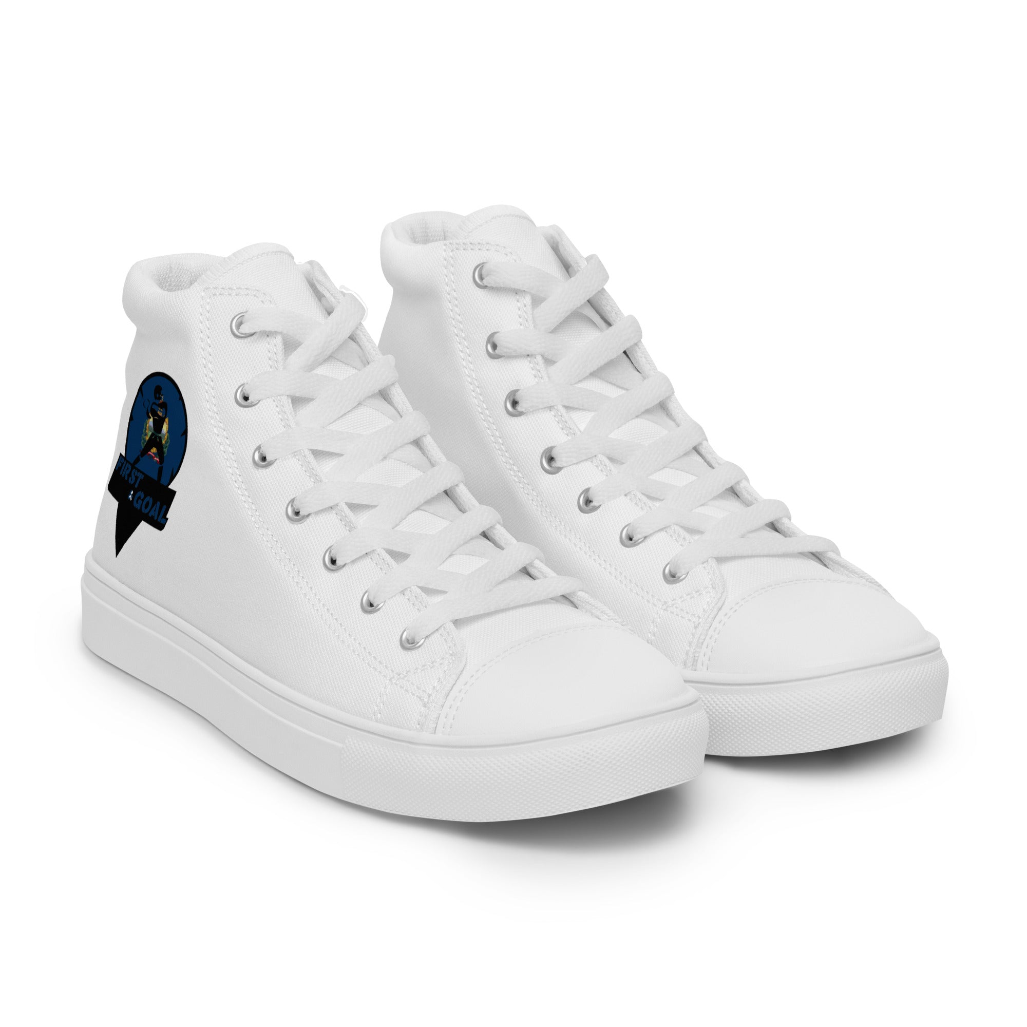 Women’s high top canvas shoes