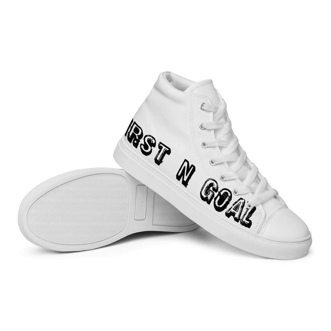 Men’s high top canvas shoes