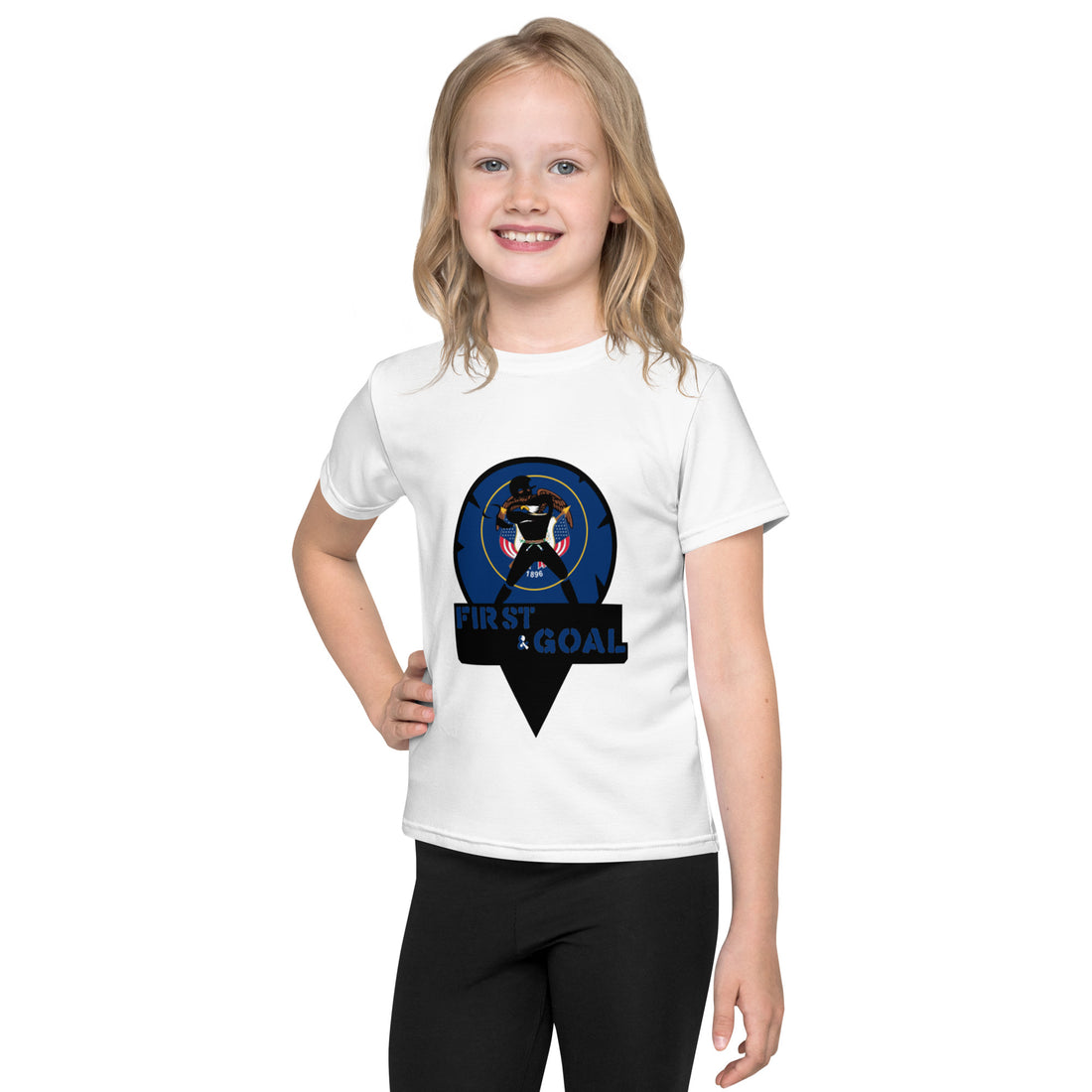 Kids crew neck t-shirt