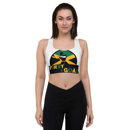 Longline sports bra