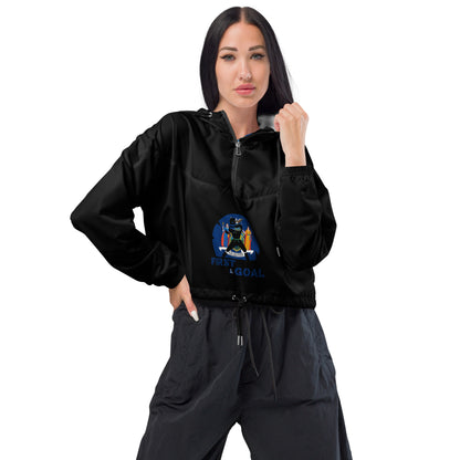 Women’s cropped windbreaker