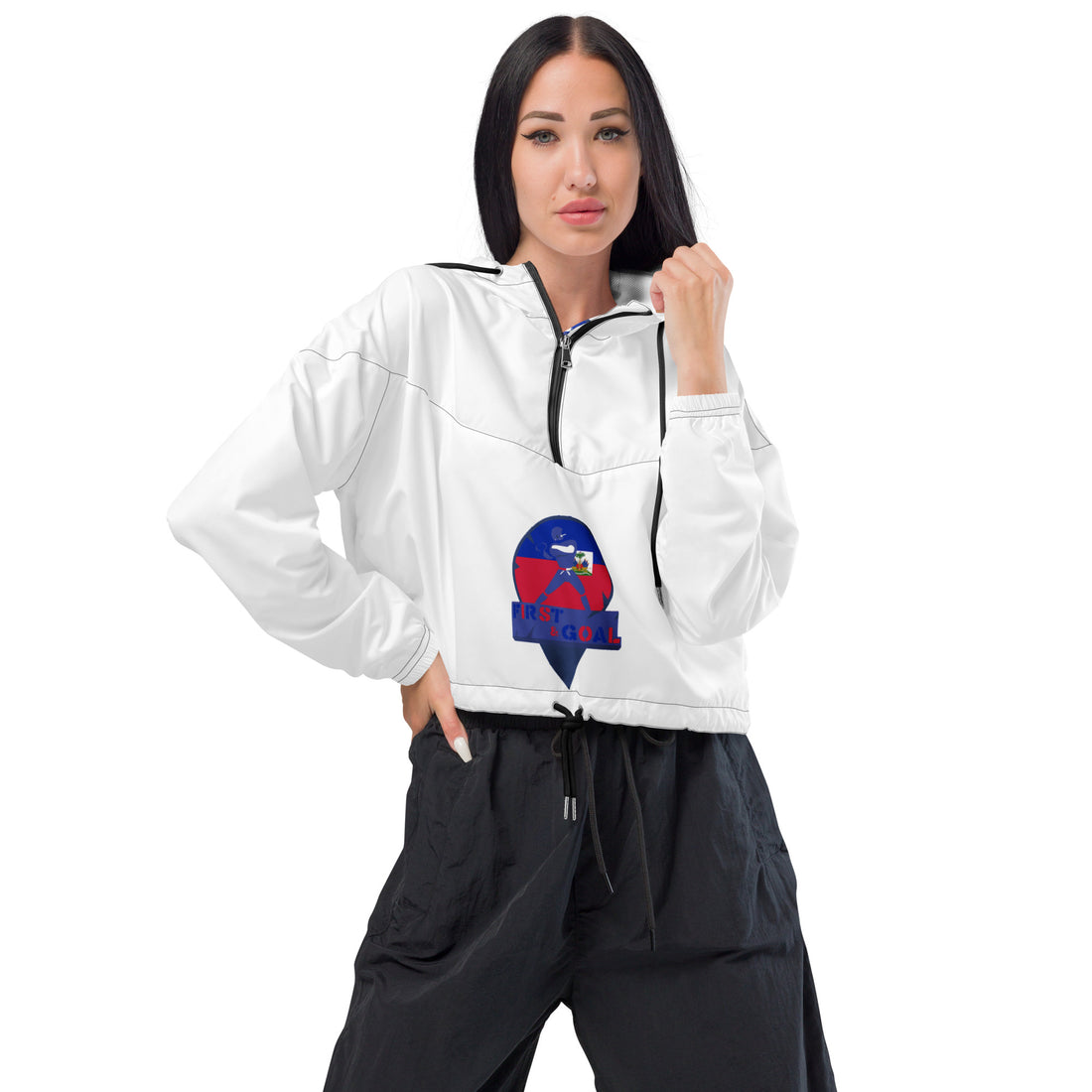 Women’s cropped windbreaker