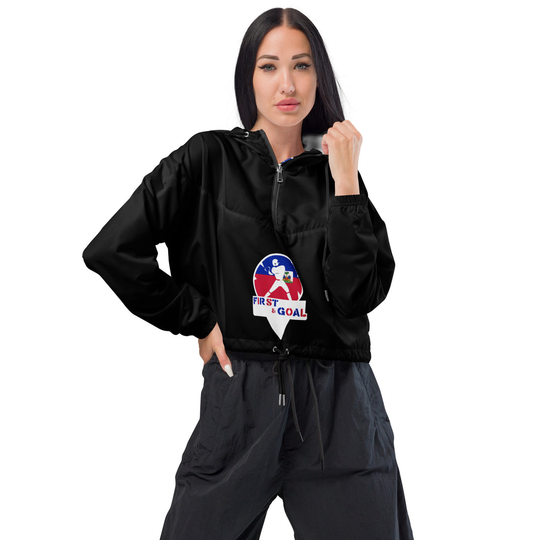 Women’s cropped windbreaker