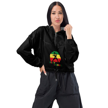 Women’s cropped windbreaker