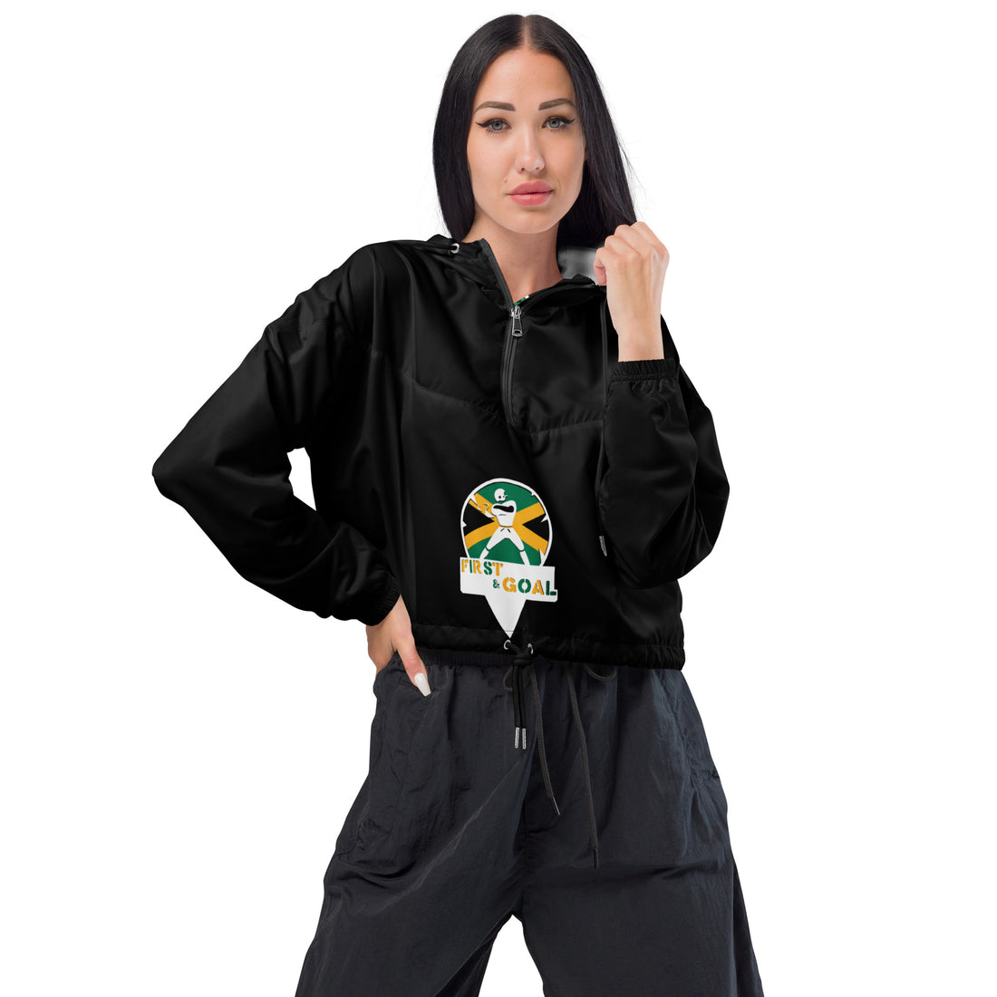 Women’s cropped windbreaker