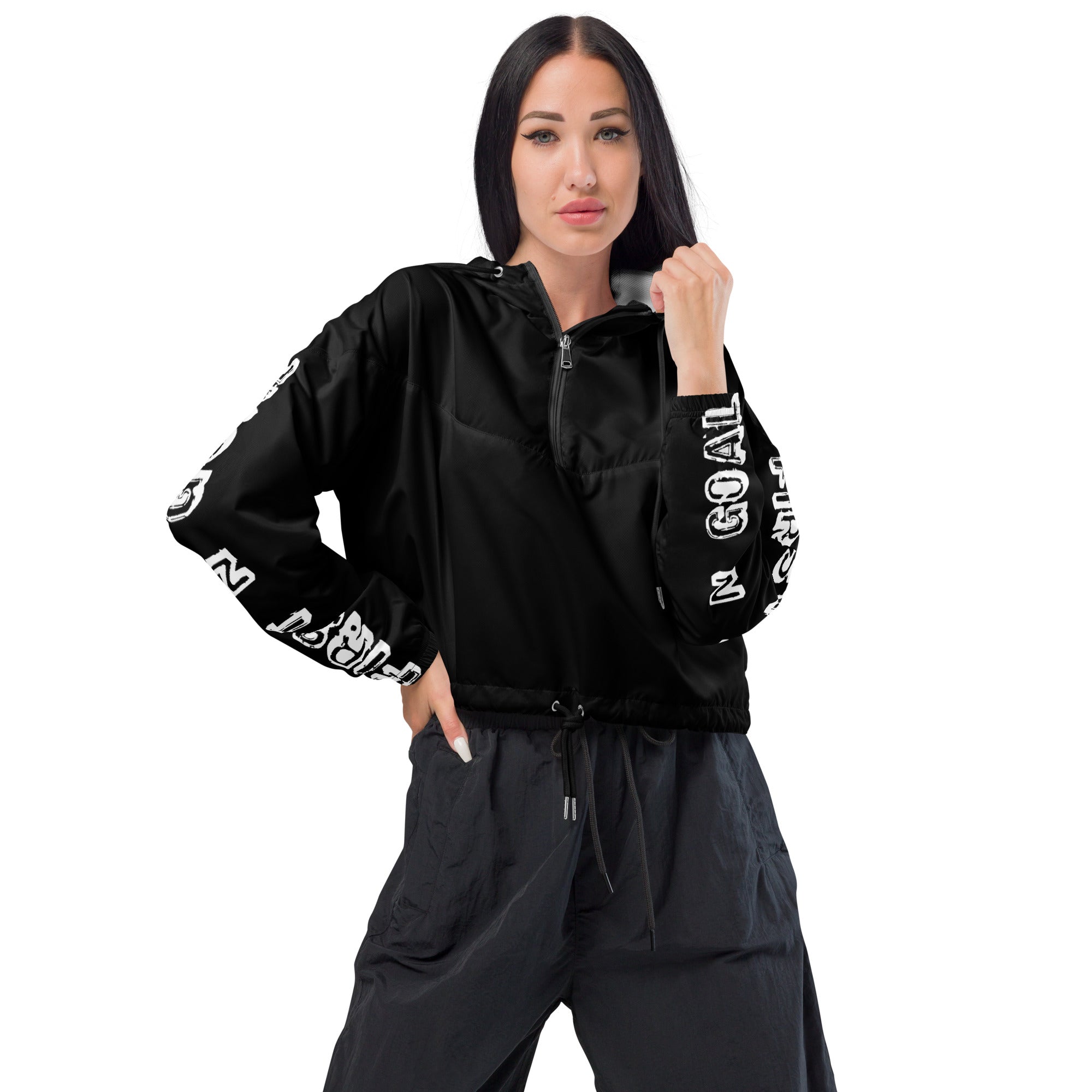 Women’s cropped windbreaker