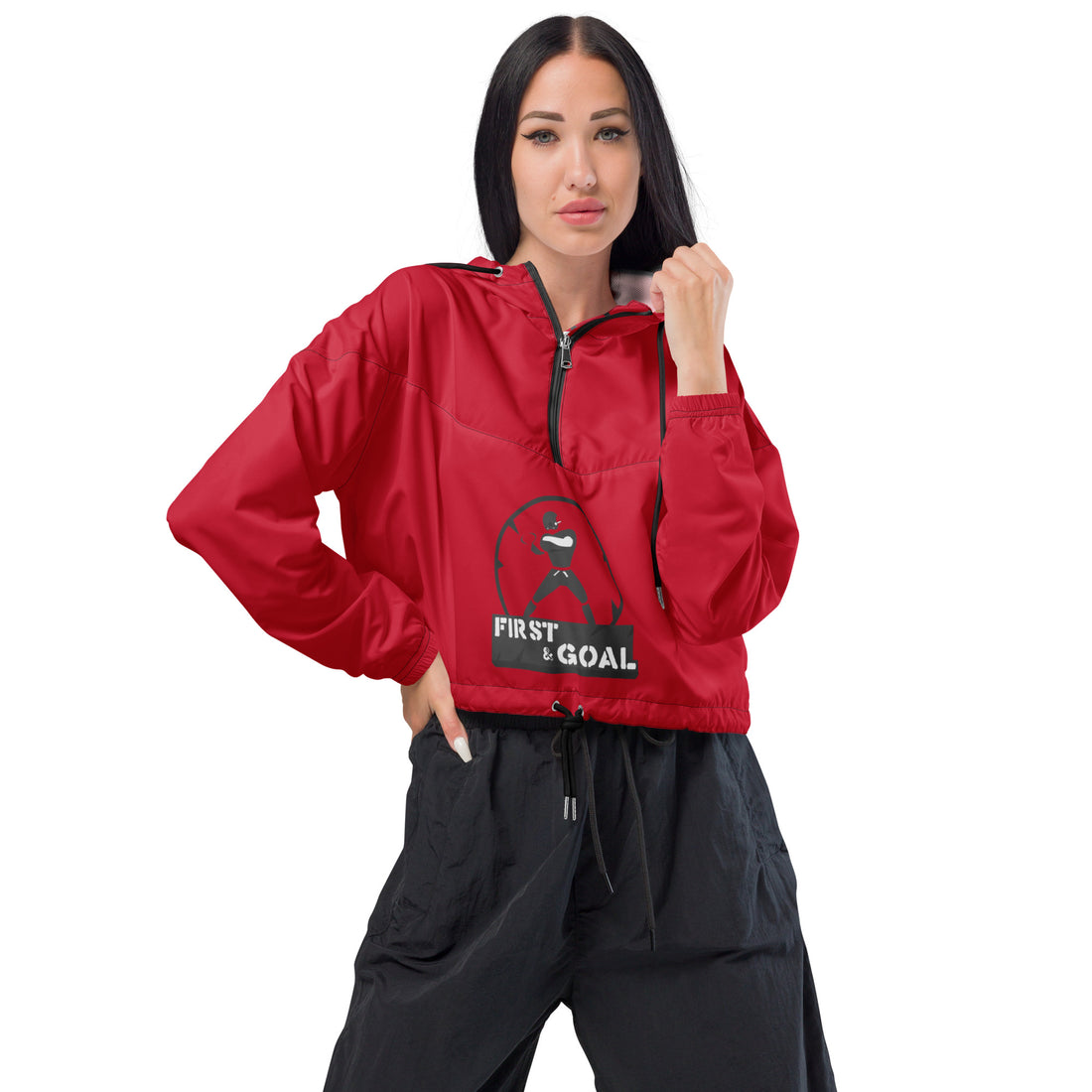 Women’s cropped windbreaker