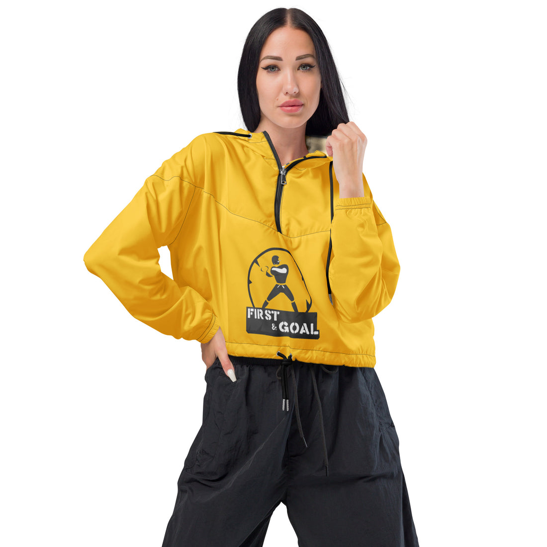 Women’s cropped windbreaker