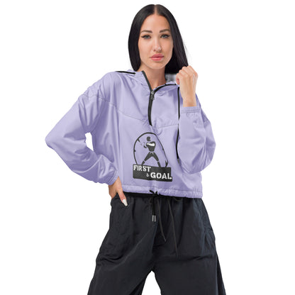 Women’s cropped windbreaker