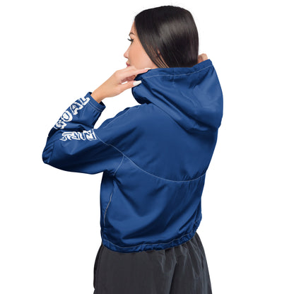 Women’s cropped windbreaker