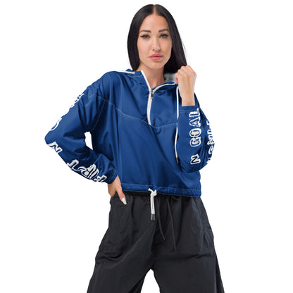 Women’s cropped windbreaker