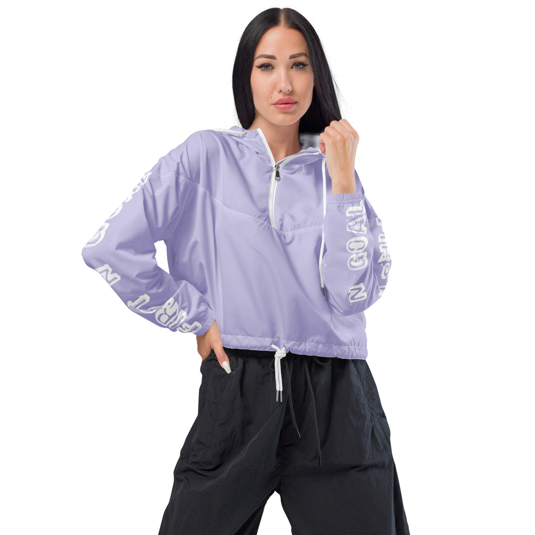 Women’s cropped windbreaker