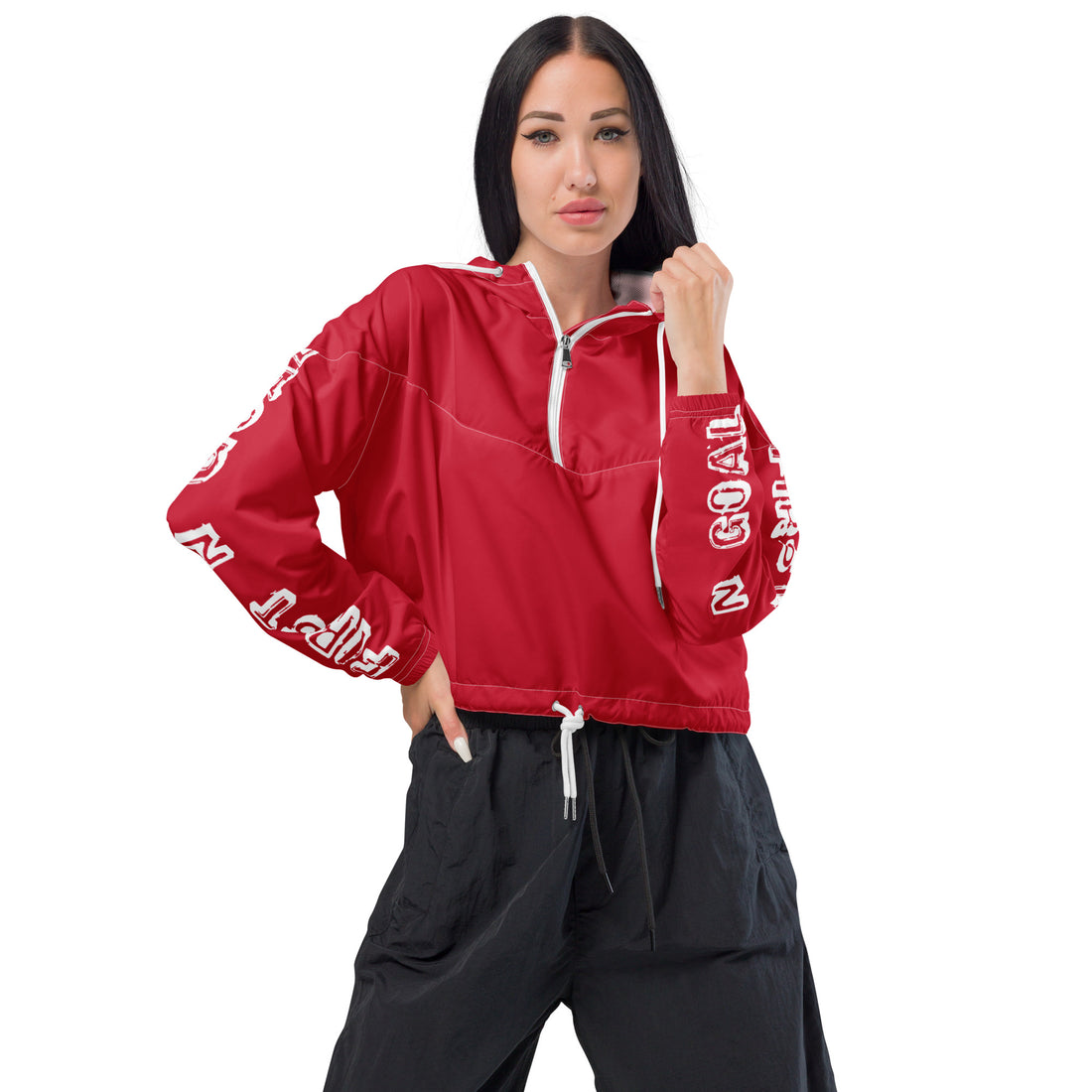 Women’s cropped windbreaker