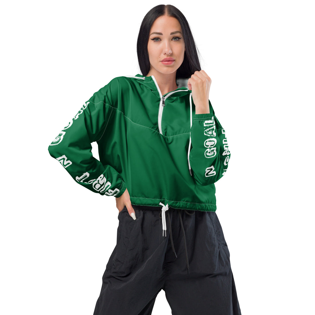 Women’s cropped windbreaker