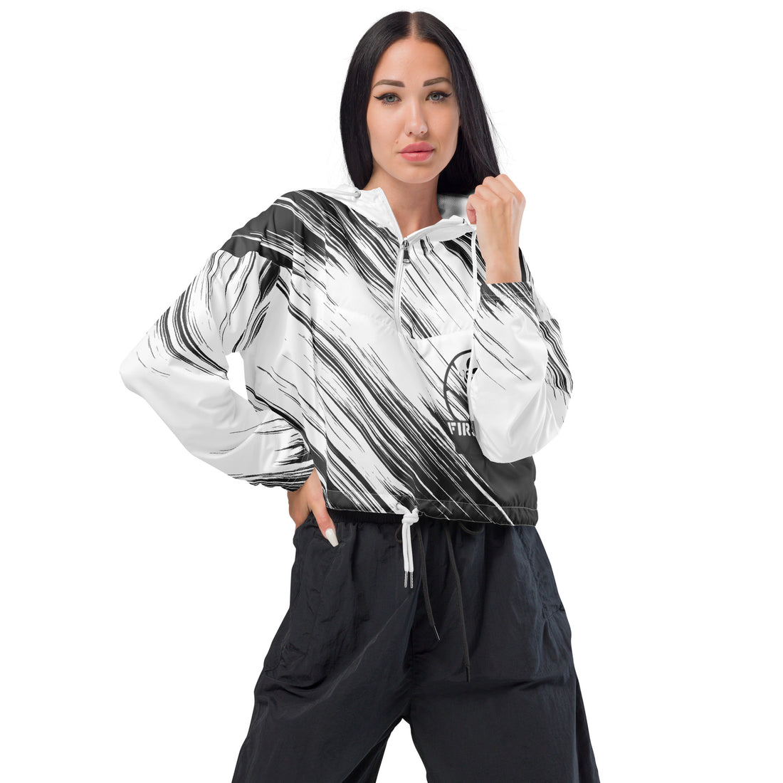 Women’s cropped windbreaker