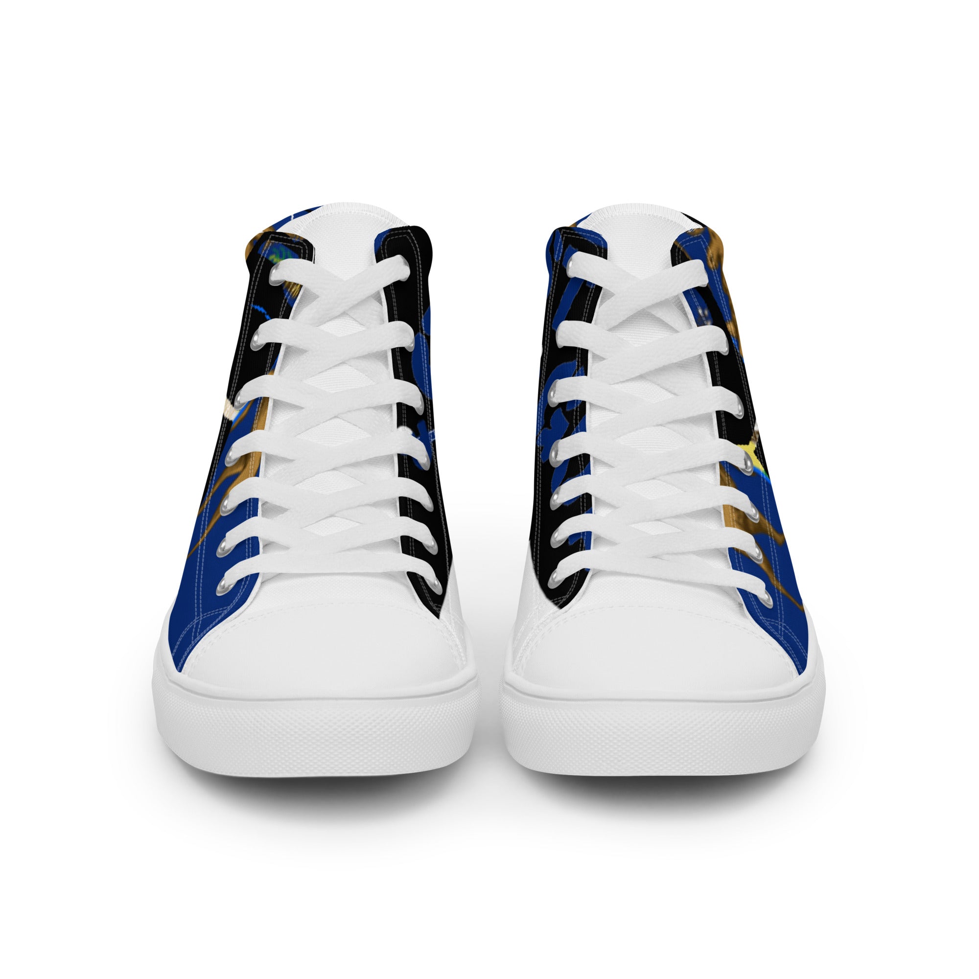 Men’s high top canvas shoes