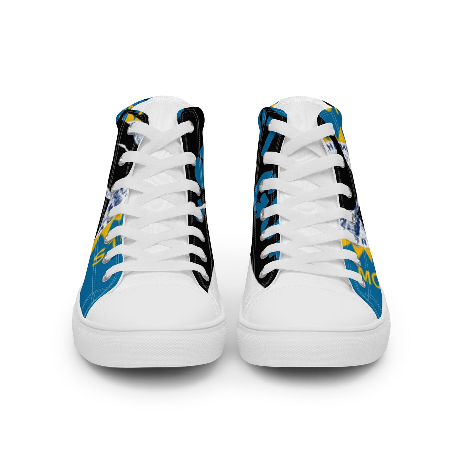 Men’s high top canvas shoes