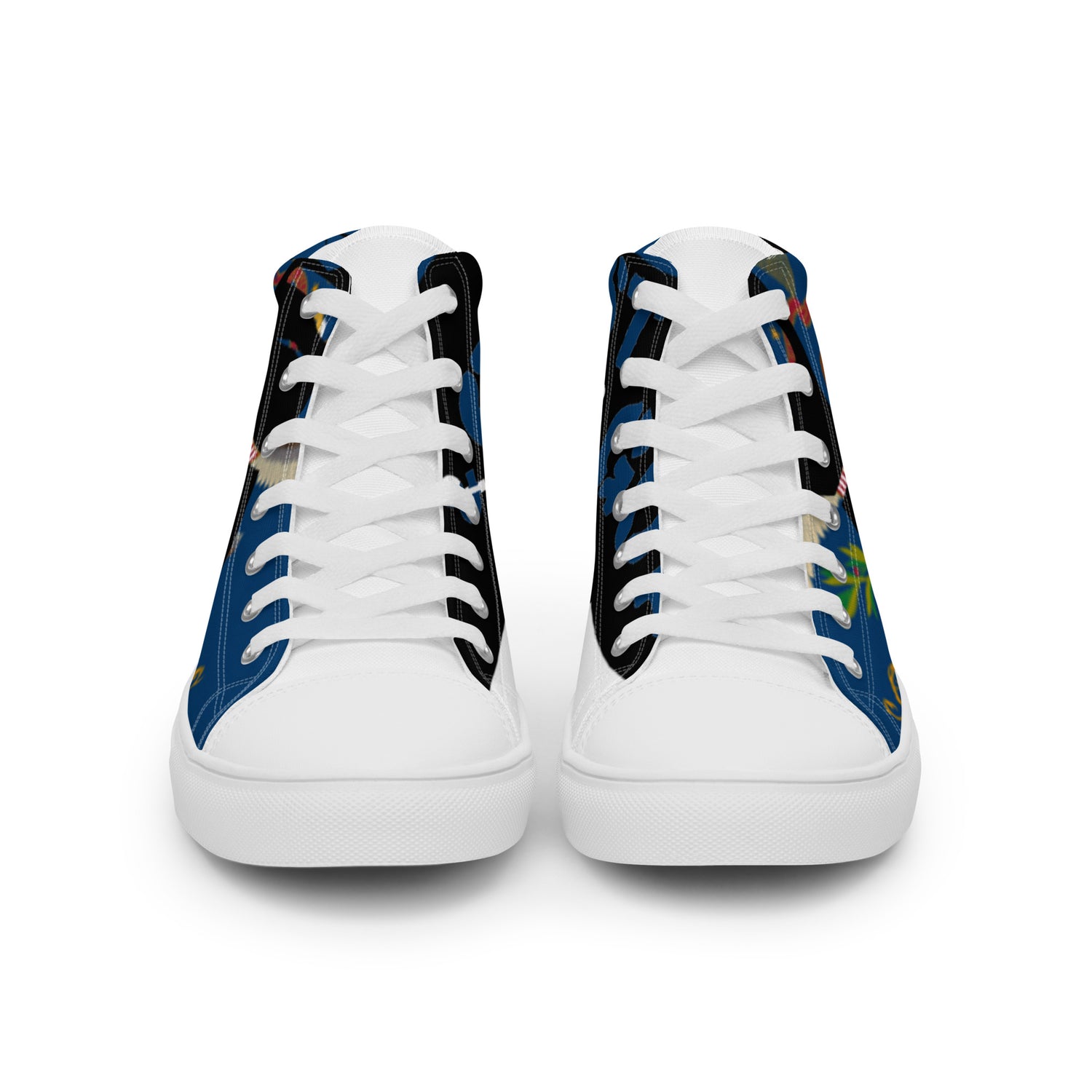 Men’s high top canvas shoes