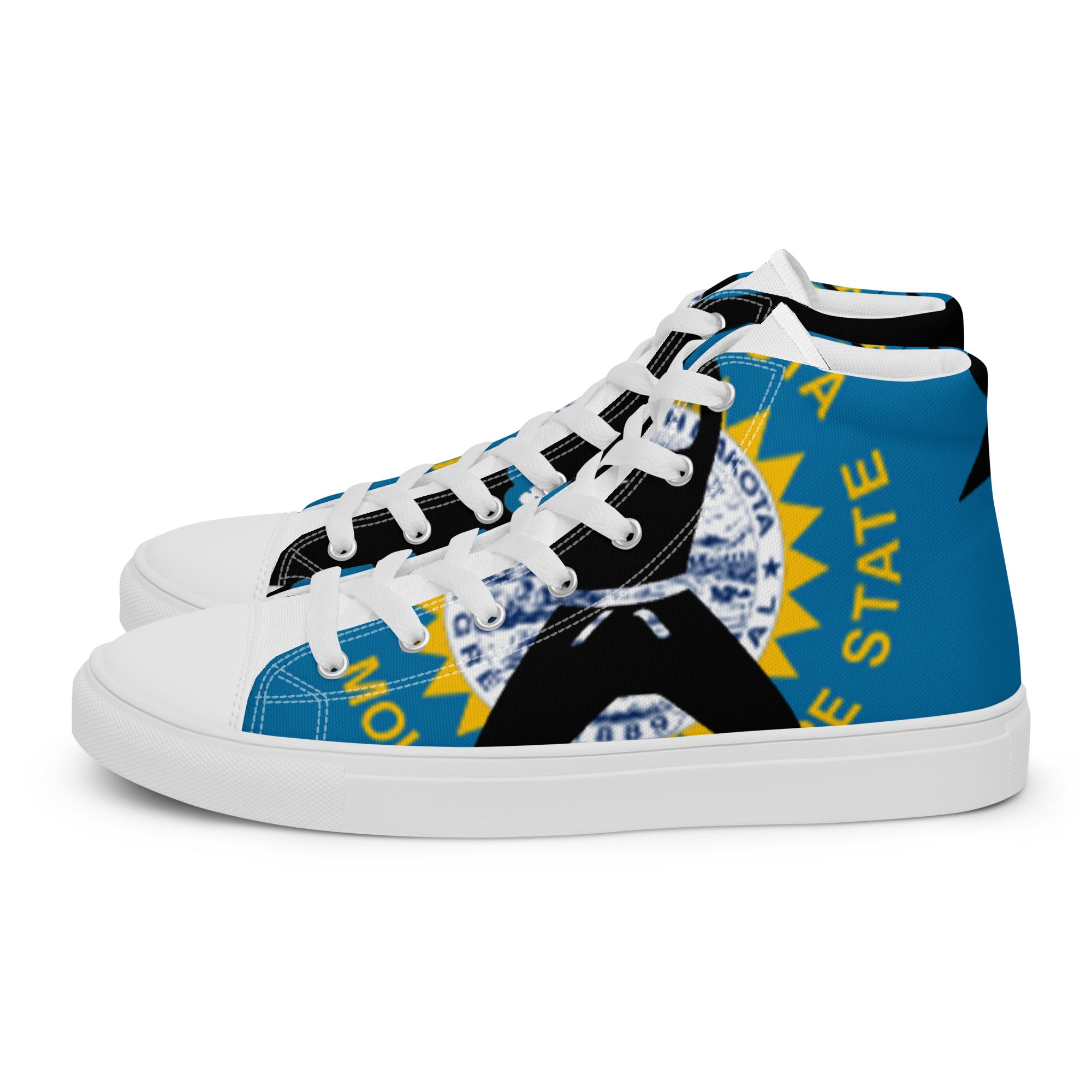 Men’s high top canvas shoes