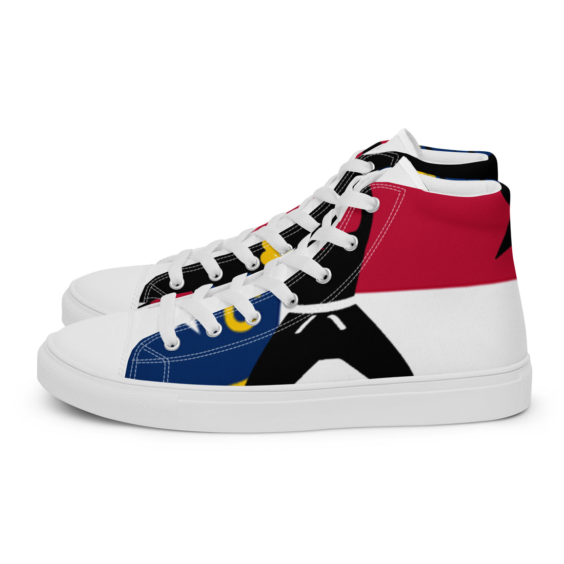 Men’s high top canvas shoes