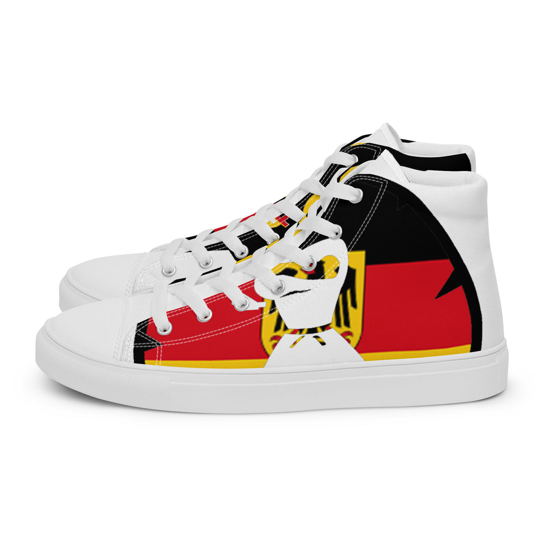 Men’s high top canvas shoes