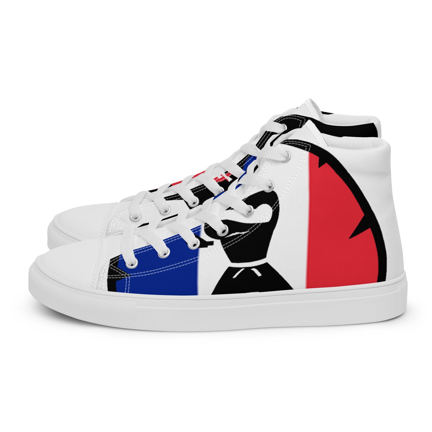 Men’s high top canvas shoes