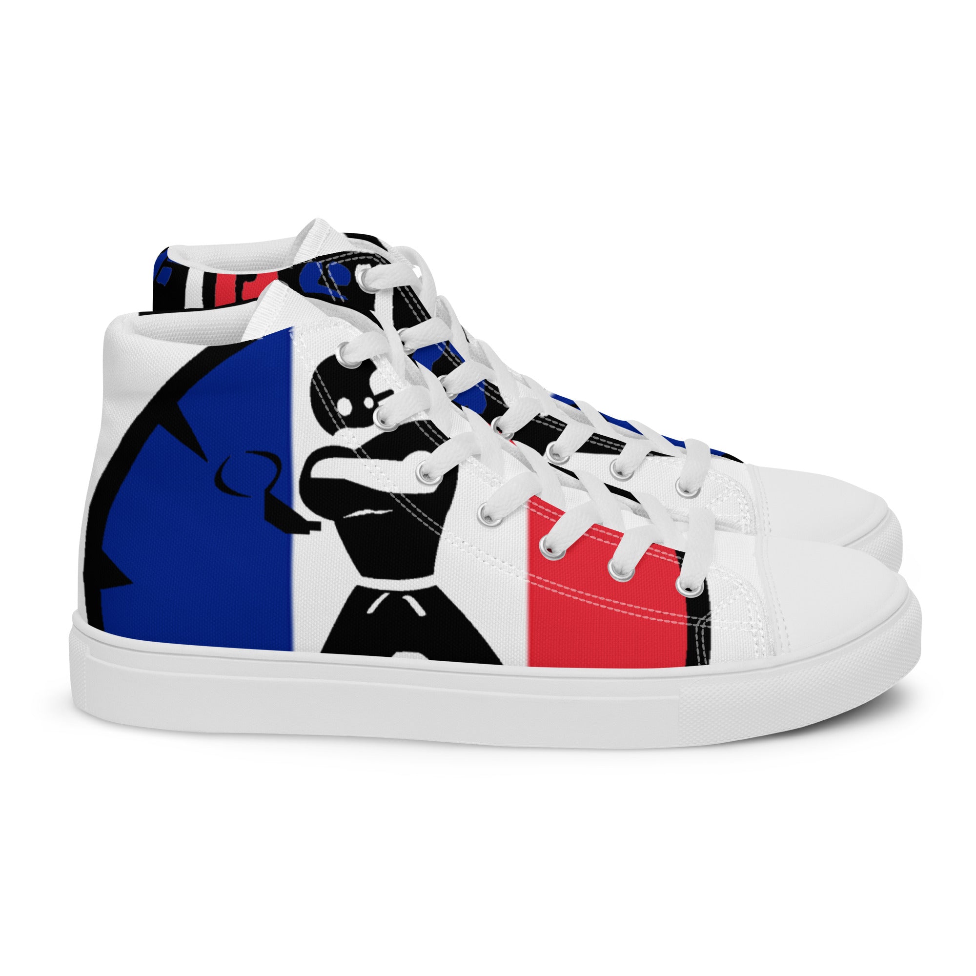 Men’s high top canvas shoes