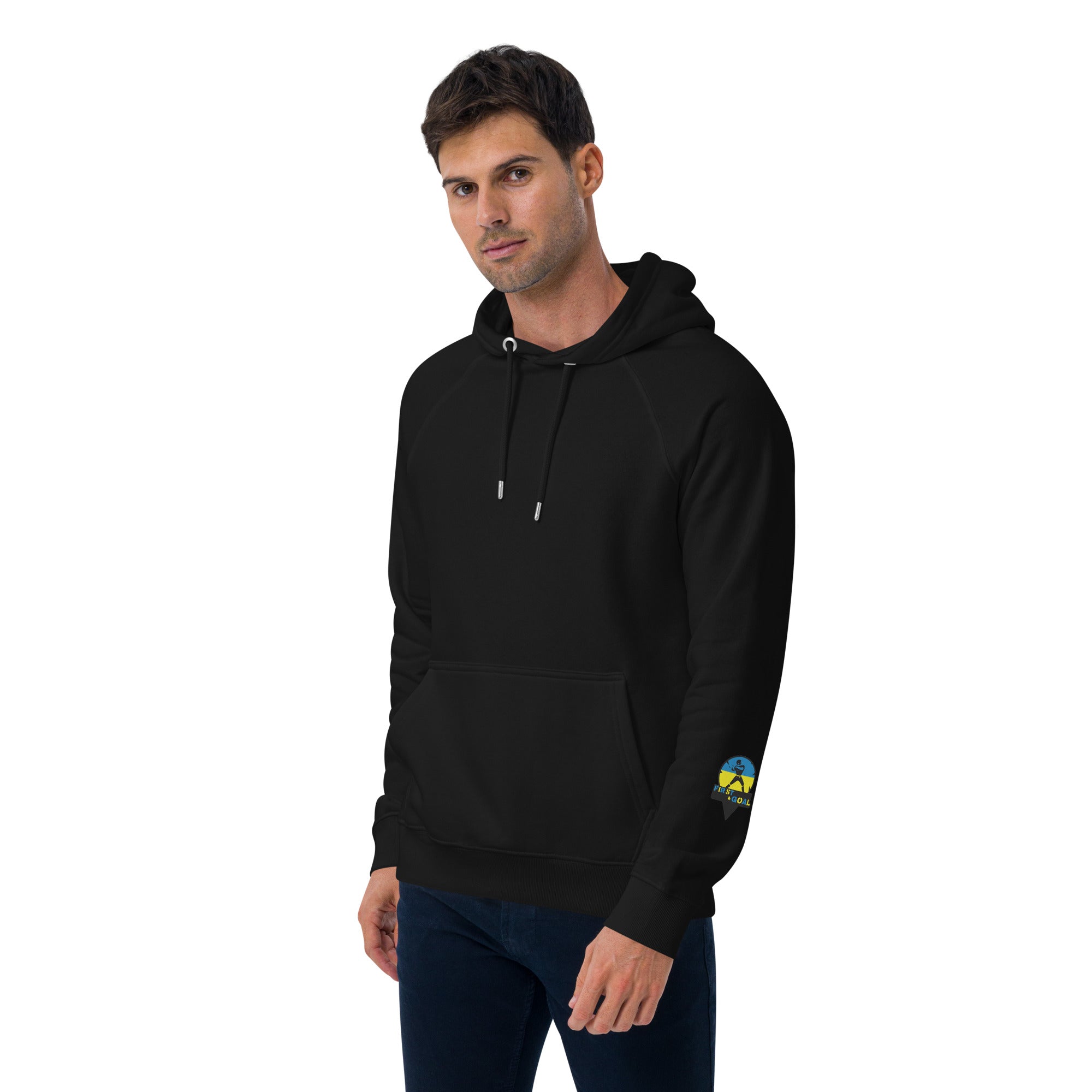 Unisex eco raglan hoodie