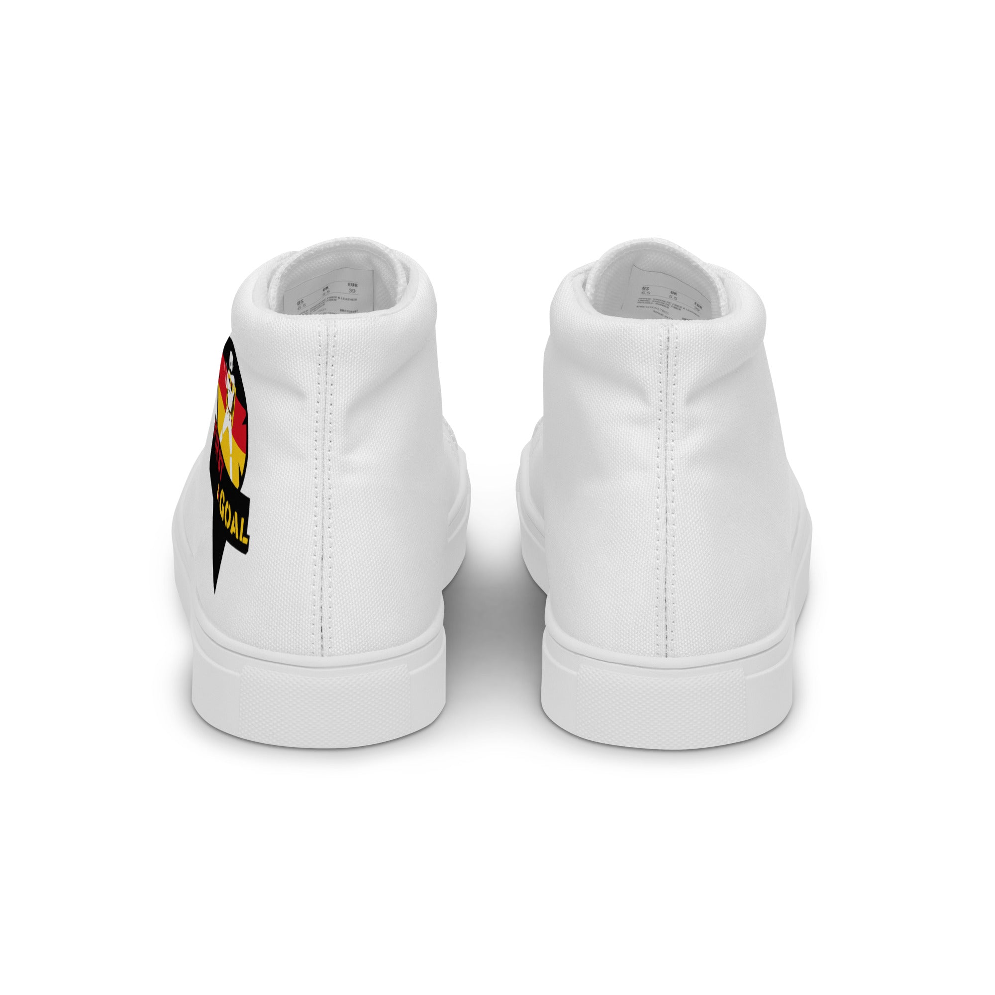 Women’s high top canvas shoes