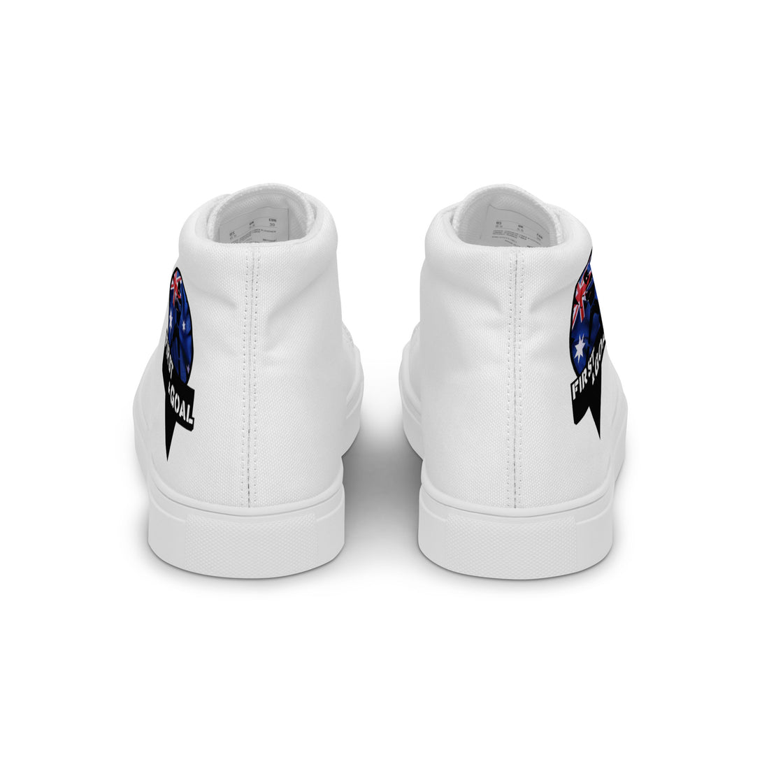 Women’s high top canvas shoes