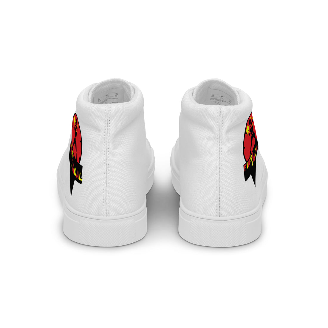 Women’s high top canvas shoes