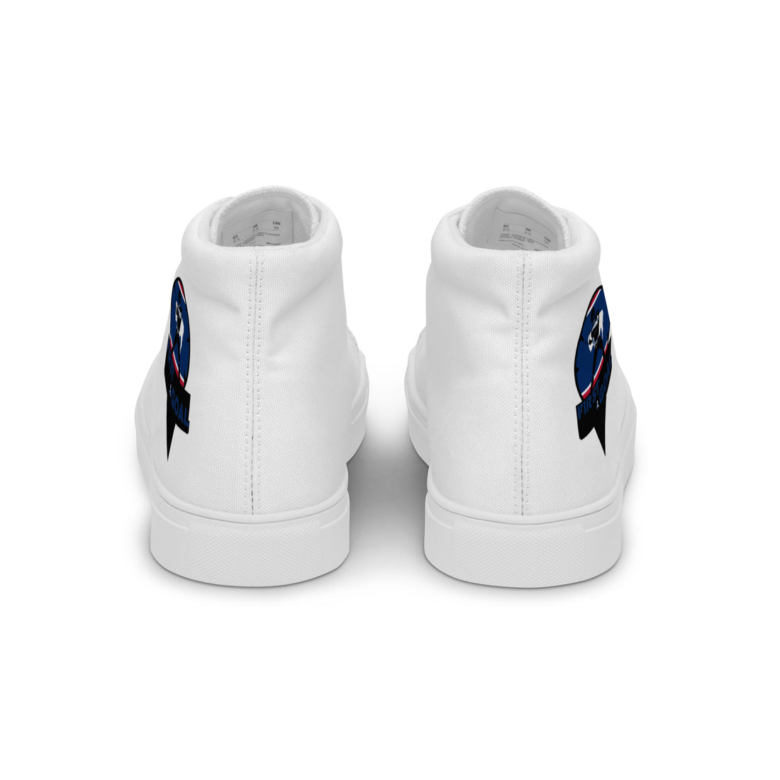 Women’s high top canvas shoes