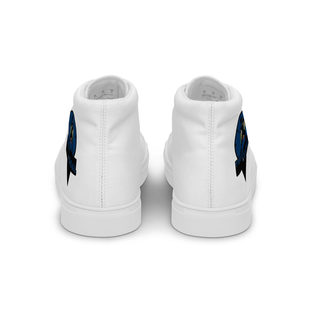 Women’s high top canvas shoes