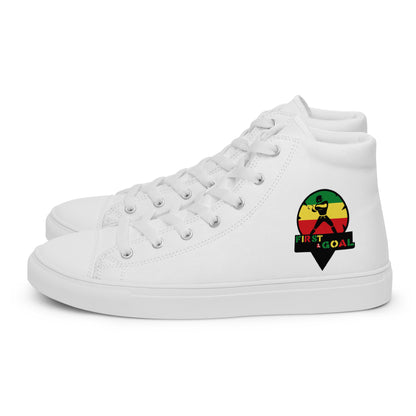 Women’s high top canvas shoes