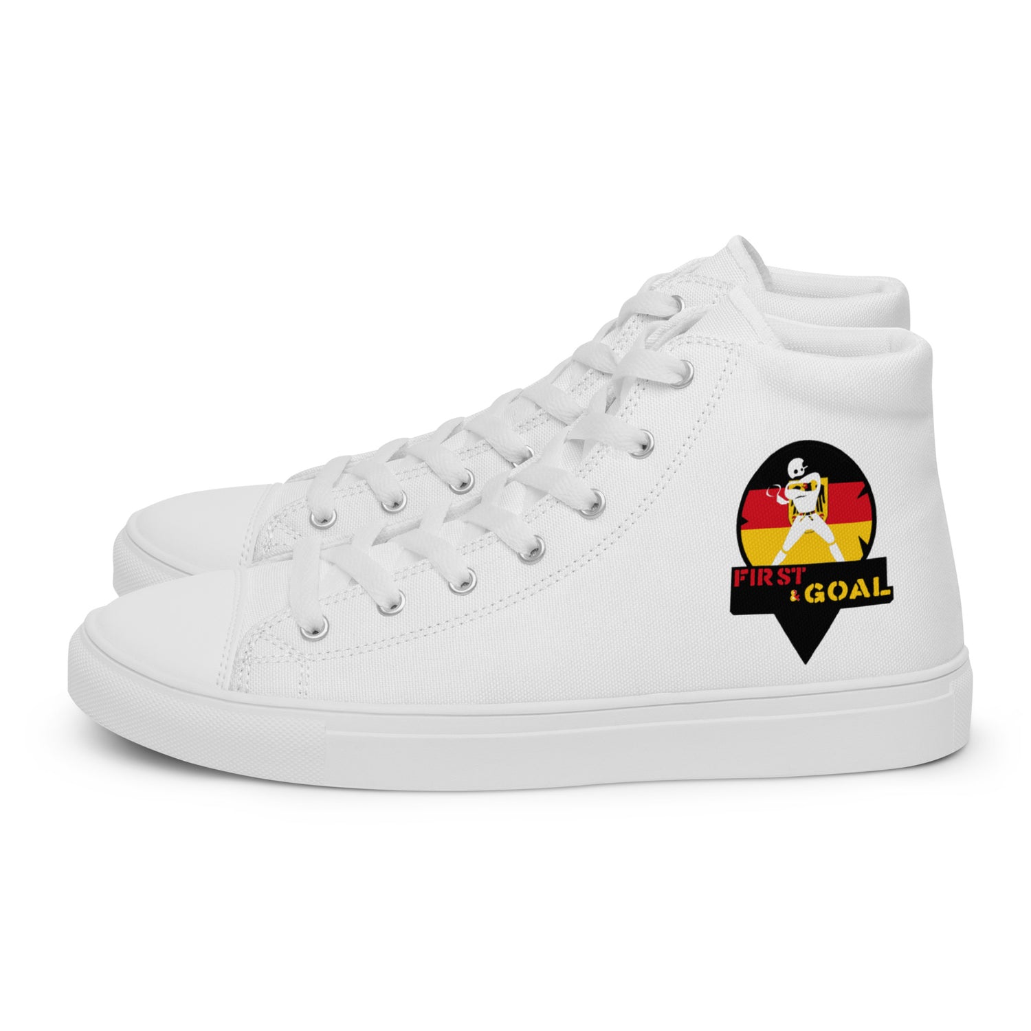 Women’s high top canvas shoes