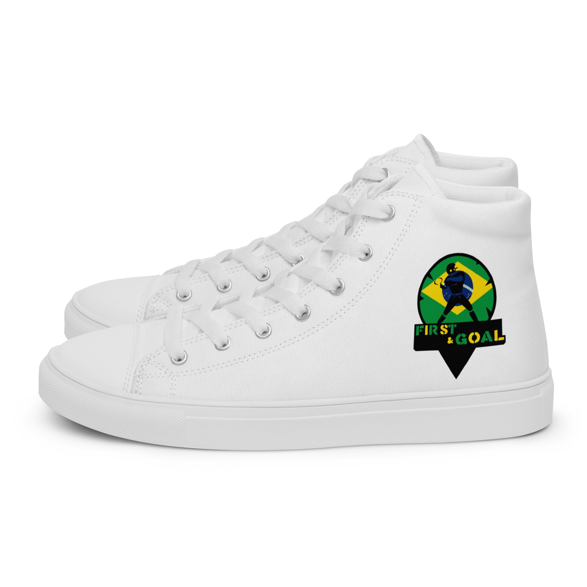 Women’s high top canvas shoes